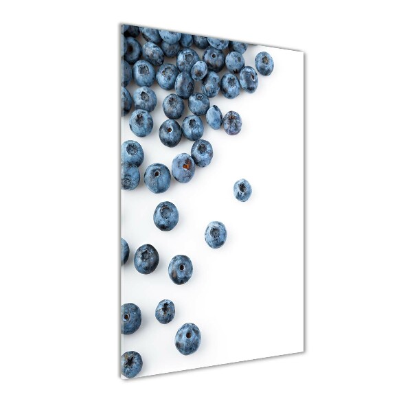 Glass picture wall art Berries