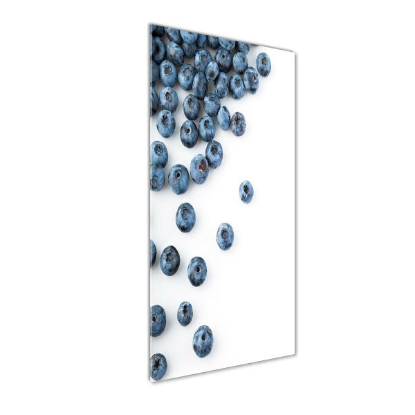 Glass picture wall art Berries