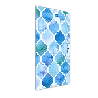 Photo printed on glass Moroccan background