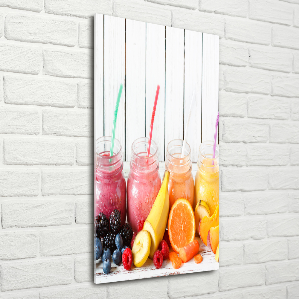 Photo printed on glass Colorful cocktails