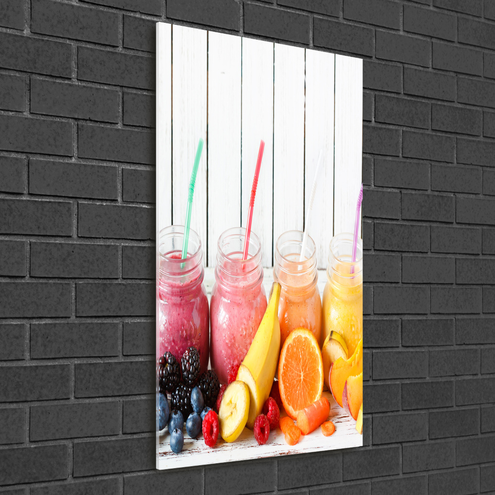 Photo printed on glass Colorful cocktails