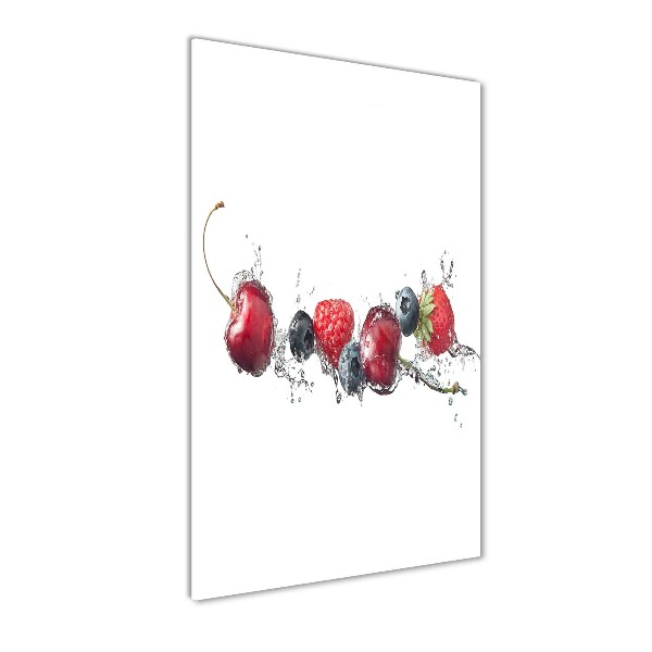 Photo printed on glass Forest fruits