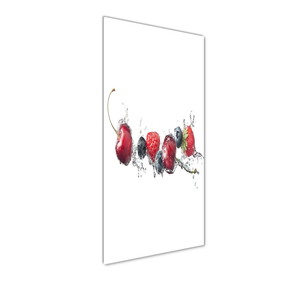 Photo printed on glass Forest fruits