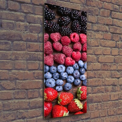 Photo printed on glass Forest fruits