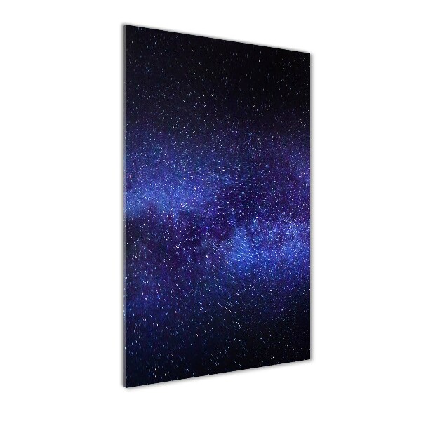 Photo printed on glass Milky Way