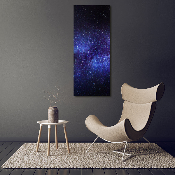 Photo printed on glass Milky Way