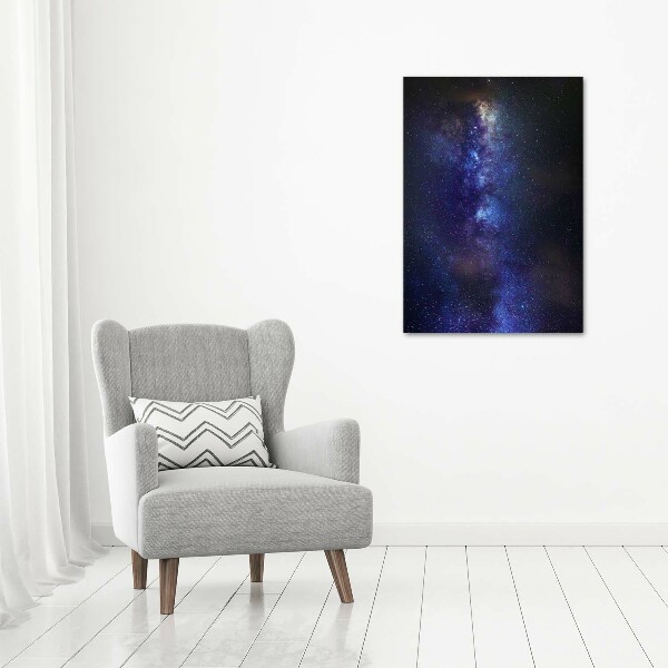 Photo printed on glass Milky Way