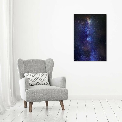 Photo printed on glass Milky Way