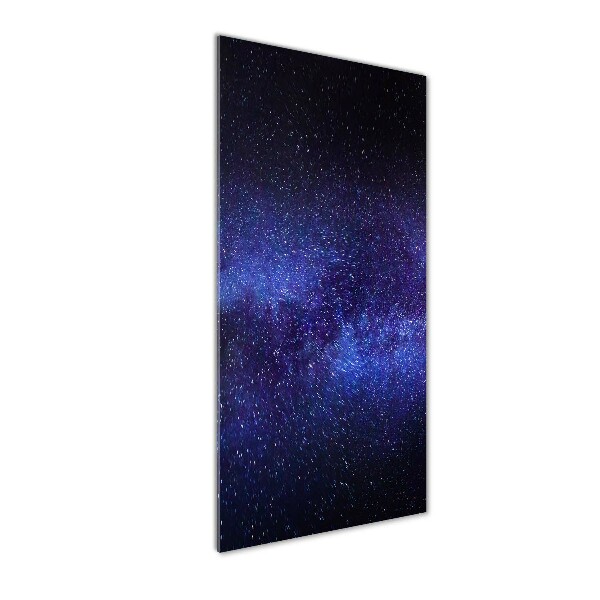 Photo printed on glass Milky Way