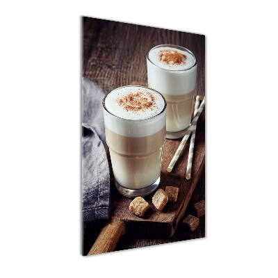 Photo printed on glass Latte