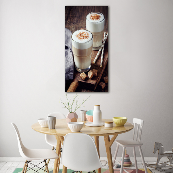 Photo printed on glass Latte