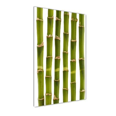 Wall art on glass Bamboo