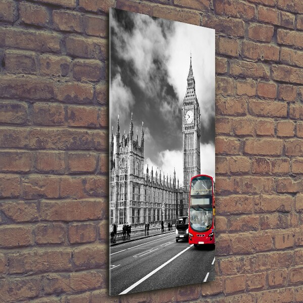 Print on a a glass Big Ben London