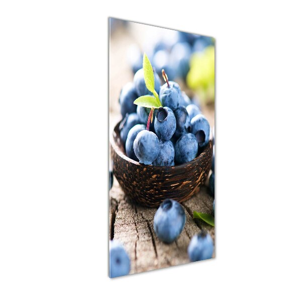 Wall art on glass Berries