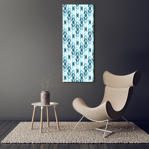 Photo printed on glass Geometric background