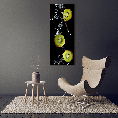 Glass wall art Kiwi