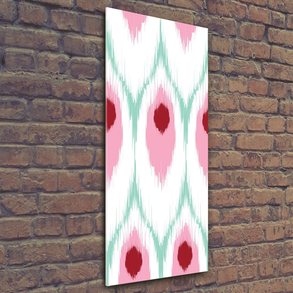 Glass picture wall art Pawi pattern