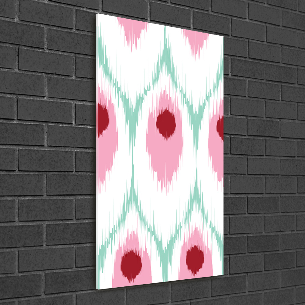 Glass picture wall art Pawi pattern