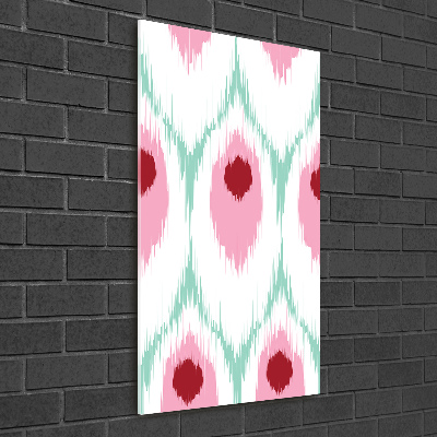 Glass picture wall art Pawi pattern