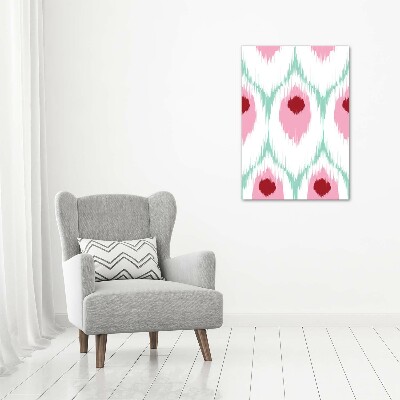 Glass picture wall art Pawi pattern