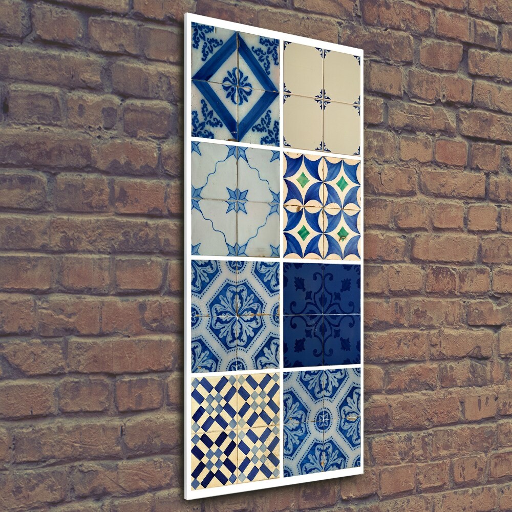 Photo printed on glass Portuguese tiles