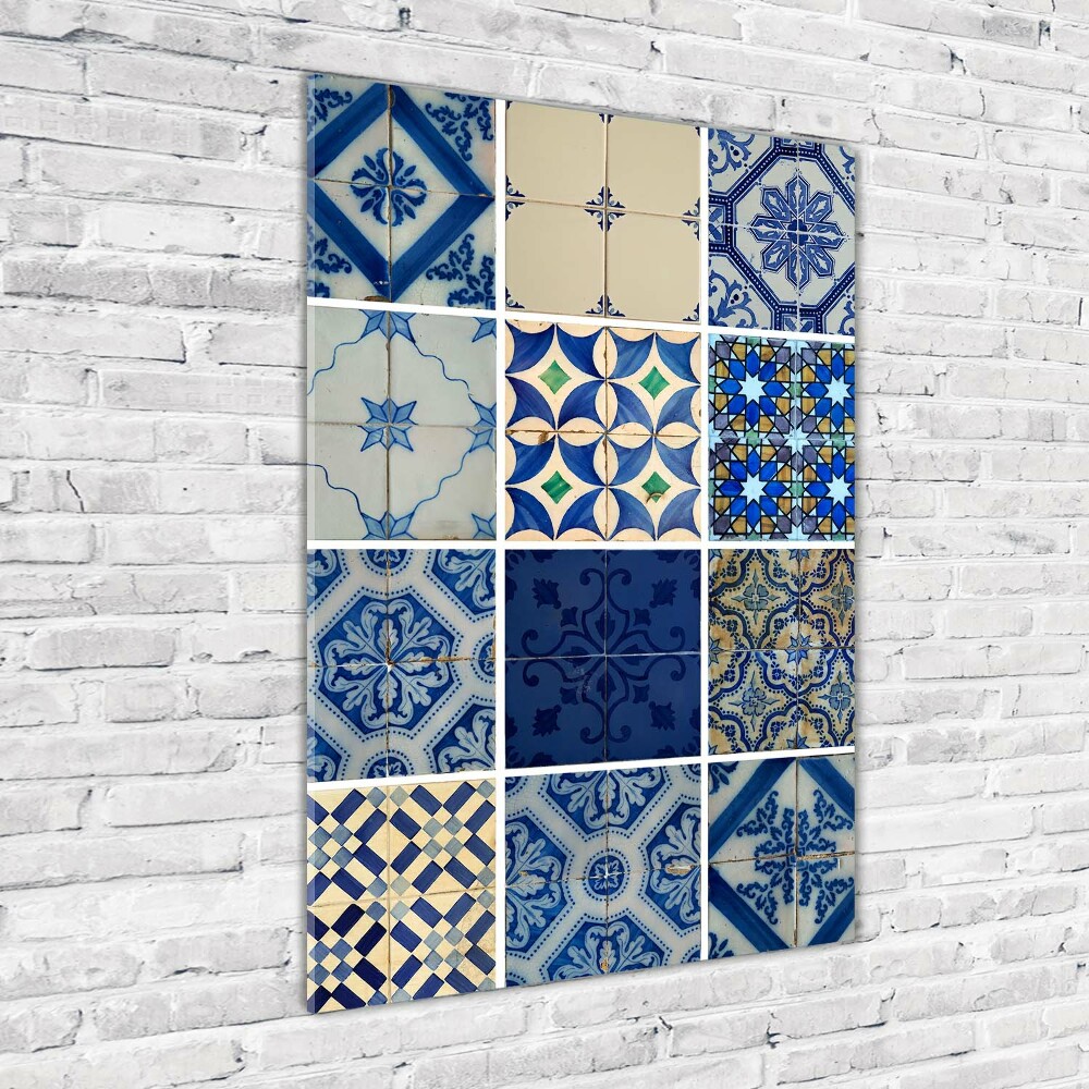 Photo printed on glass Portuguese tiles