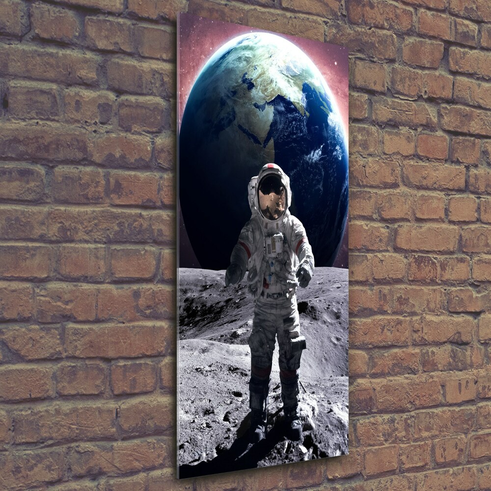 Wall art on glass Astronaut