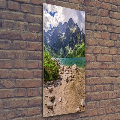 Photo printed on glass Lake in the mountains