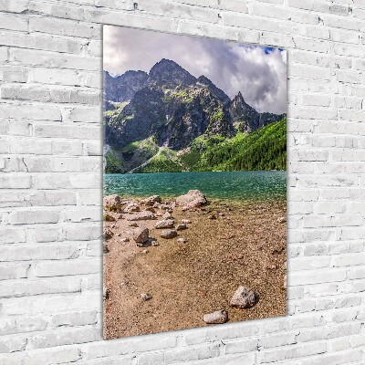 Photo printed on glass Lake in the mountains