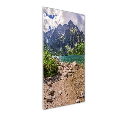 Photo printed on glass Lake in the mountains