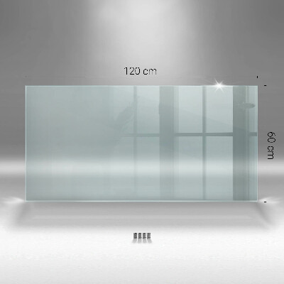 Cooker splashback transparent