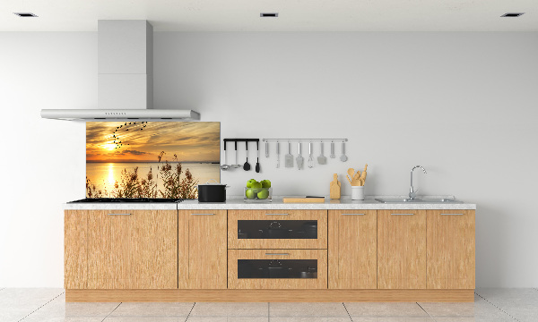 Kitchen splashback Pier by the lake