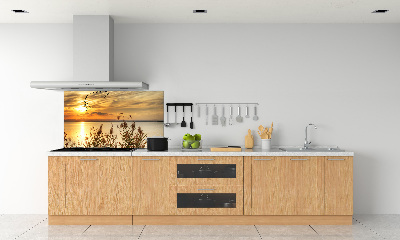 Kitchen splashback Pier by the lake