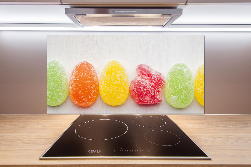 Cooker splashback Colorful jelly beans