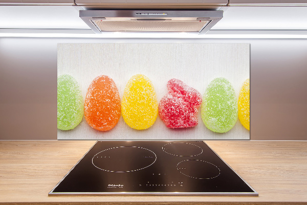 Cooker splashback Colorful jelly beans