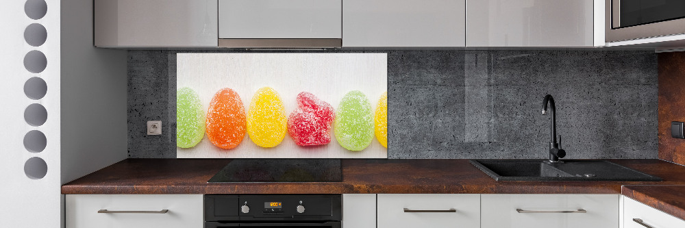 Cooker splashback Colorful jelly beans