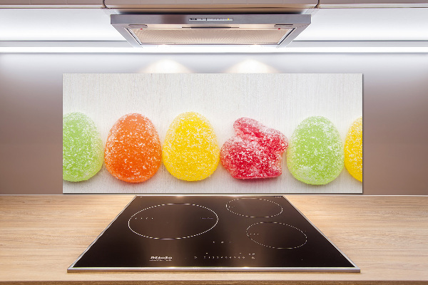 Cooker splashback Colorful jelly beans