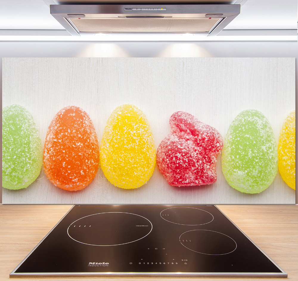 Cooker splashback Colorful jelly beans