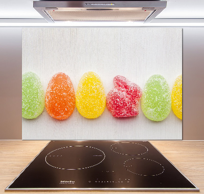 Cooker splashback Colorful jelly beans