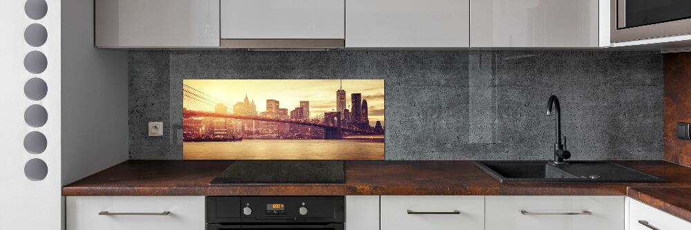 Kitchen splashback Manhattan New York