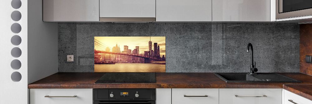 Kitchen splashback Manhattan New York