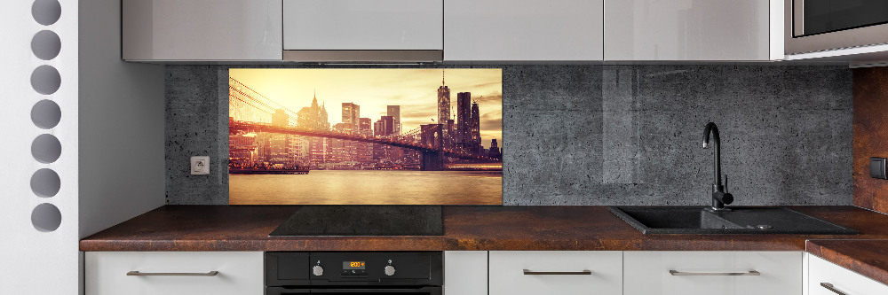 Kitchen splashback Manhattan New York