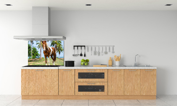 Cooker splashback Spotted horse