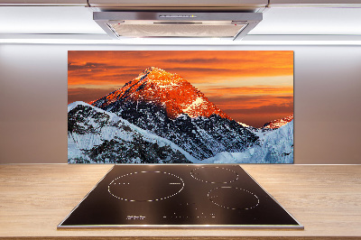 Kitchen splashback Everest peak