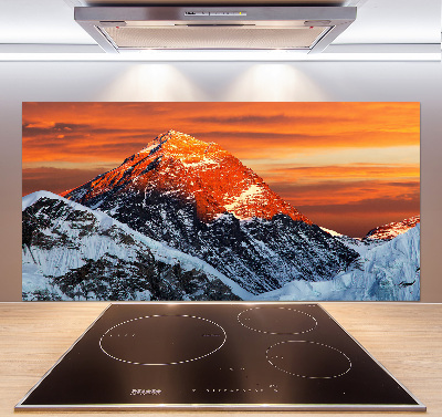 Kitchen splashback Everest peak