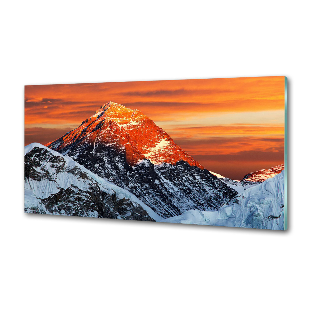 Kitchen splashback Everest peak