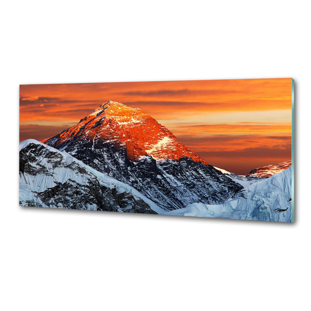 Kitchen splashback Everest peak