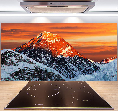 Kitchen splashback Everest peak