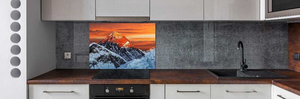 Kitchen splashback Everest peak