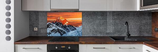 Kitchen splashback Everest peak